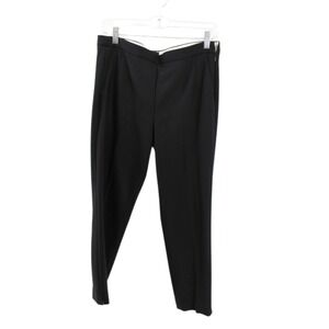 J.Crew Martie Skinny Ankle Pants Womens 8 Black Career Office Dress Pants